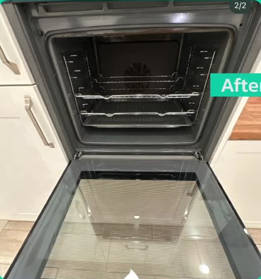 Oven after Favorite Clean service